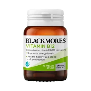 (PRE ORDER) Blackmores B12 100MCG 75 Tablets shelf life 2yrs